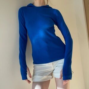 Blue long sleeve, XS-S